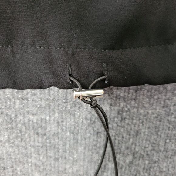 ZARA Green Colorblock Long Sleeve Pullover Zip Drawstring Hoodie SIZE MEDIUM - Picture 6 of 14